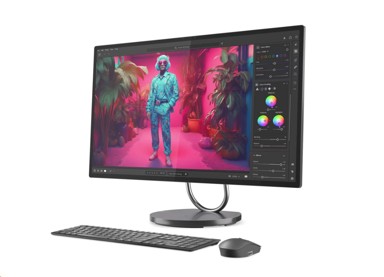LENOVO AiO računalo Yoga AiO 9 F0HX0010SC / Intel Core Ultra 7 258V, 31.5", 3840 x 2160, 32 GB RAM, 1 TB SSD, Windows 11 Pro, siva